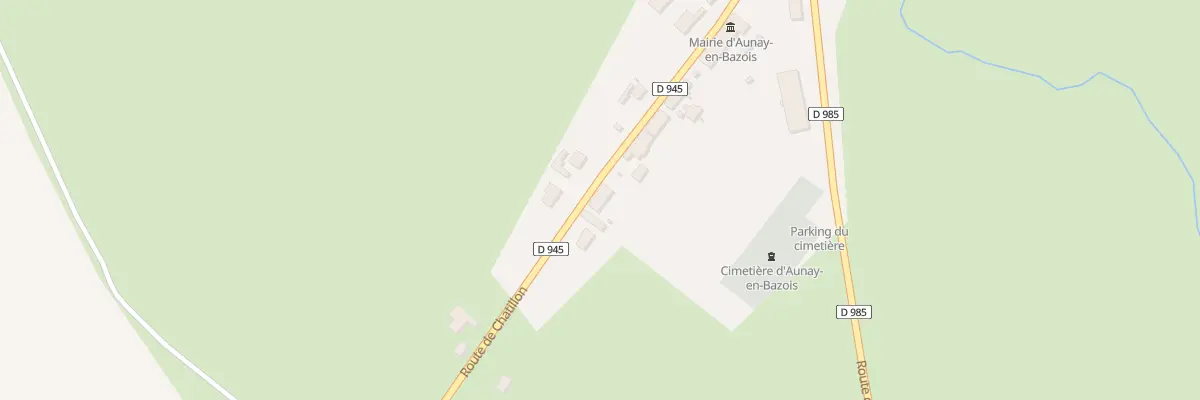 Plan du 108 Le Bourg à Aunay-en-Bazois