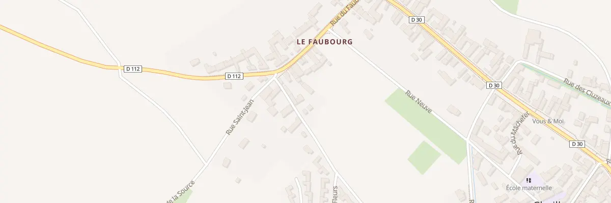 Plan du 5 Rue de l’Avenir à Chailley