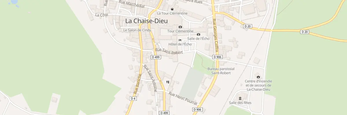 Plan du 5012 Rue Saint-robert à La Chaise-Dieu