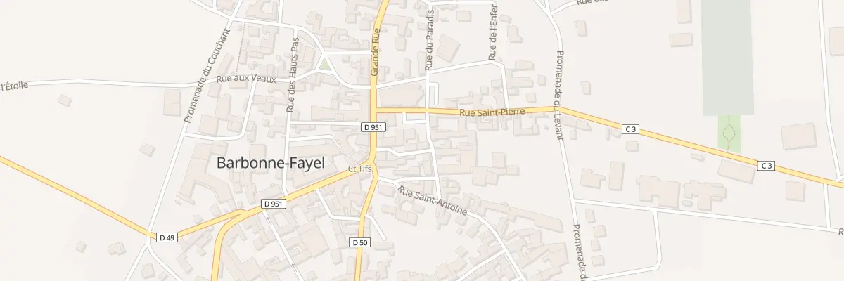Plan du 5 Pl de l’Eglise à Barbonne-Fayel