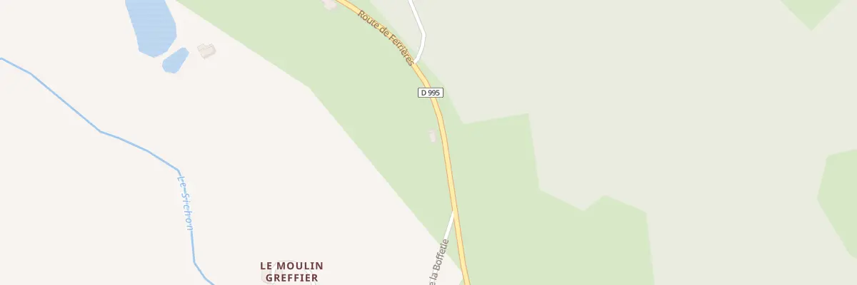 Plan du 5115 La Verniere à Lavoine
