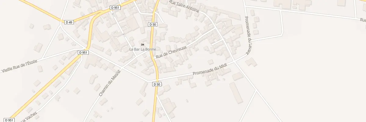 Plan du 15A Rue de Chevreuse à Barbonne-Fayel
