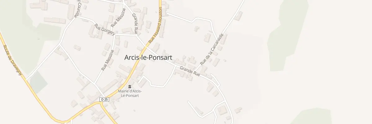 Plan du 16 Gr Grande Rue à Arcis-le-Ponsart