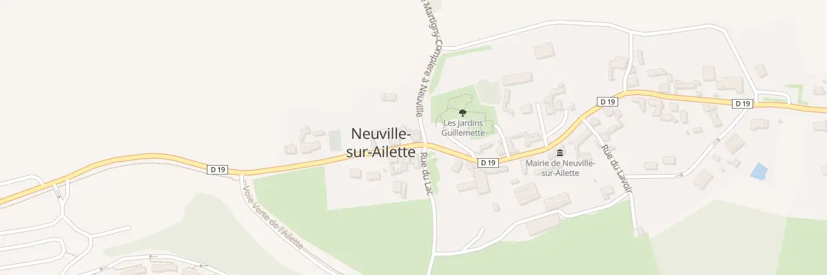 Plan du 18 Rue de la Vallée à Neuville-sur-Ailette