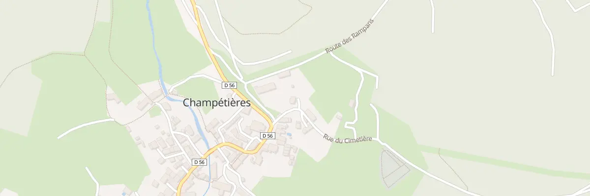 Plan du 5247 Le Bourg à Champétières