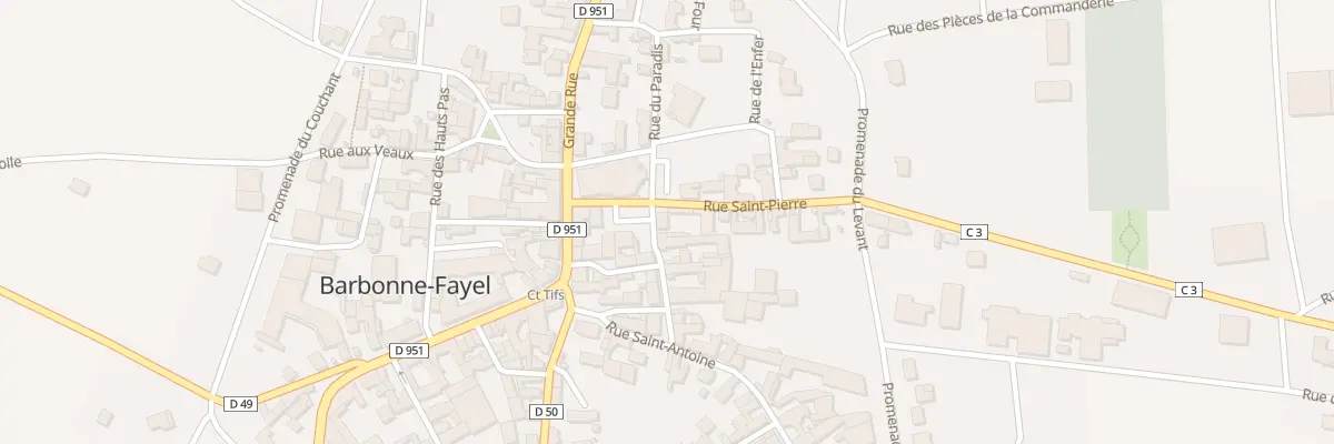 Plan du 6 Pl de l’Eglise à Barbonne-Fayel