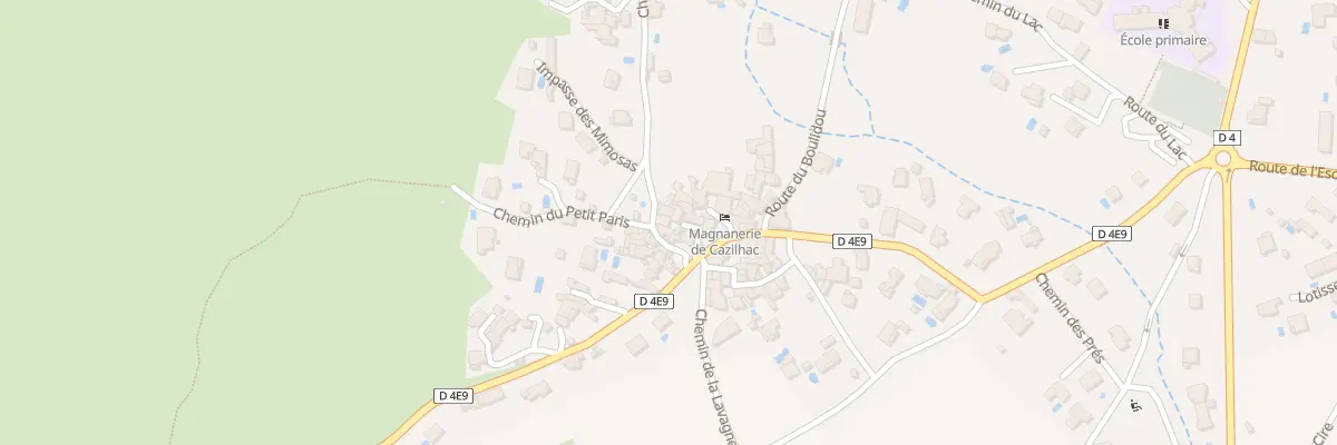 Plan du 5 Imp du Cres à Cazilhac