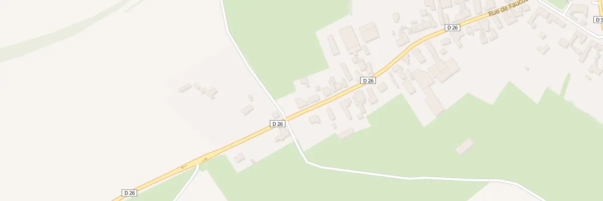 Plan du 40 Rue de Faucouzy à Sains-Richaumont