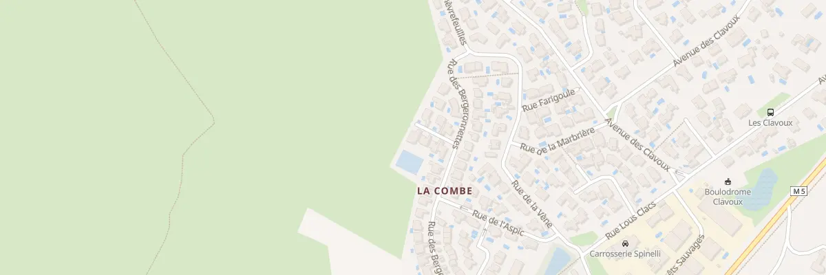 Plan du 7 Imp du Thym à Cournonsec