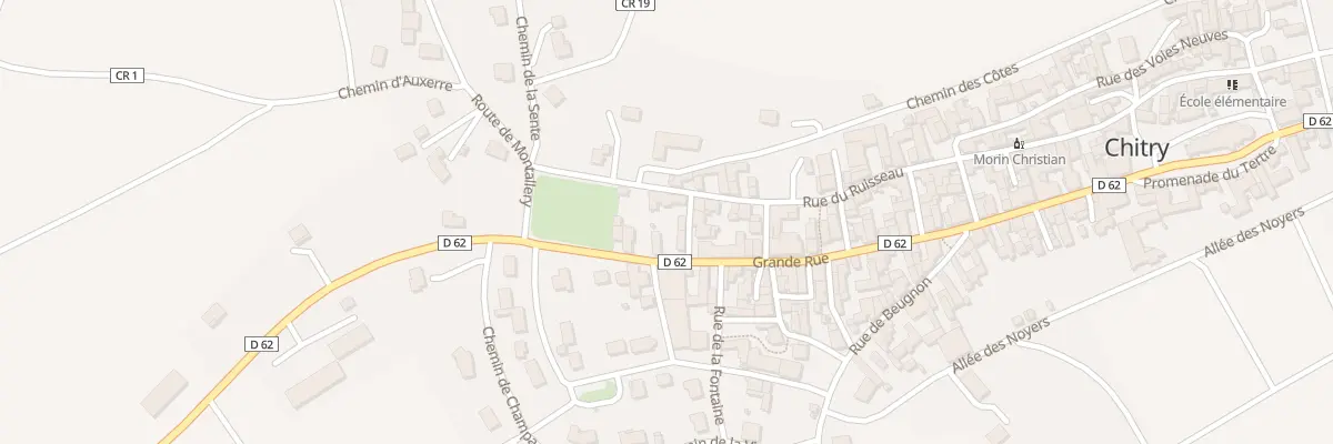 Plan du 56 Gr Grande Rue à Chitry