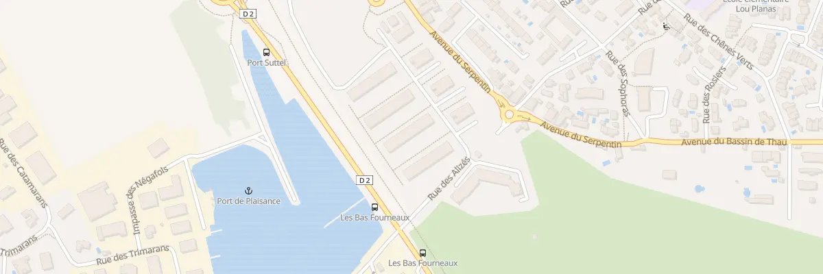 Plan du 3 Rue des Alizes à Balaruc-les-Bains