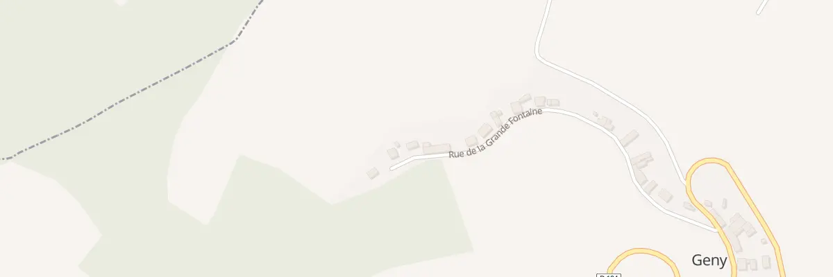 Plan du 32 Rue de la Grande Fontaine à Cuissy-et-Geny