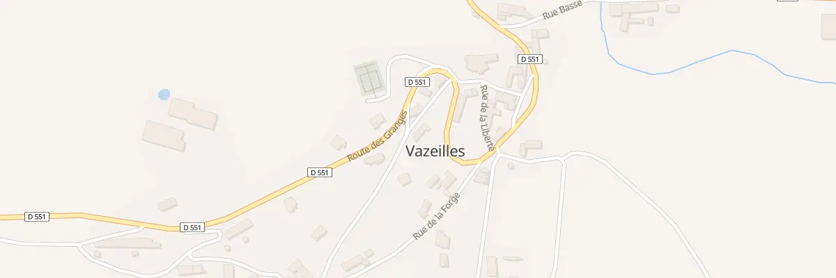Plan du 3 Rue du Sabotier à Vazeilles-Limandre
