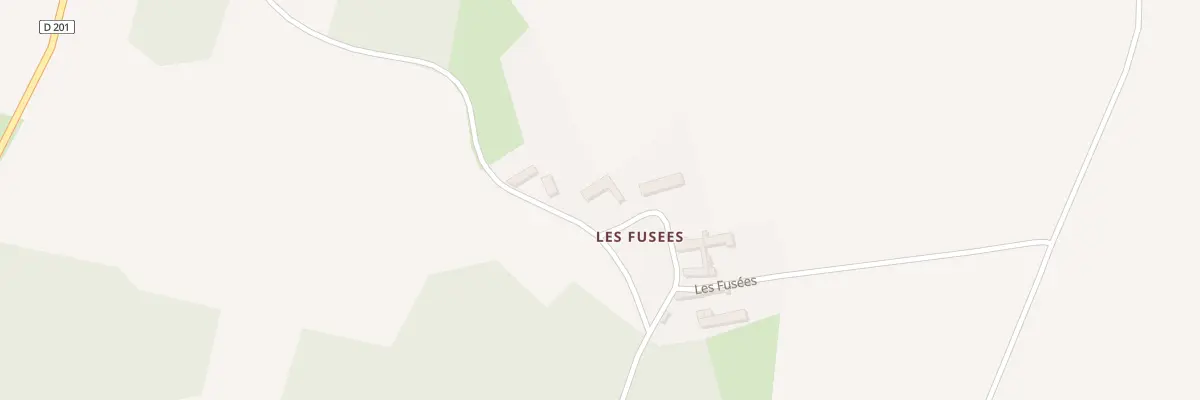 Plan du 8 Les Fusées Hameau à Bœurs-en-Othe