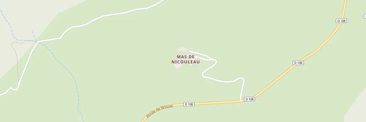 Plan du 5189 Nicouleau à Brissac