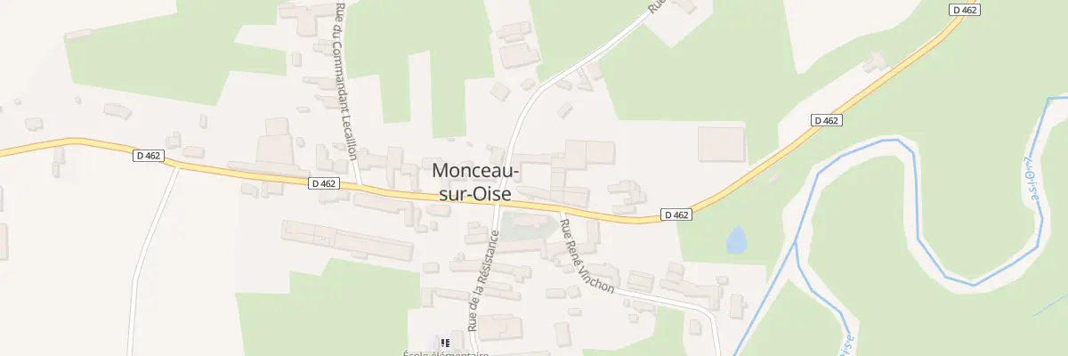 Plan du 29 Rue du Gen de Gaulle à Monceau-sur-Oise