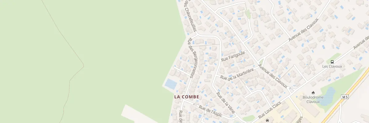 Plan du 6 Imp du Thym à Cournonsec