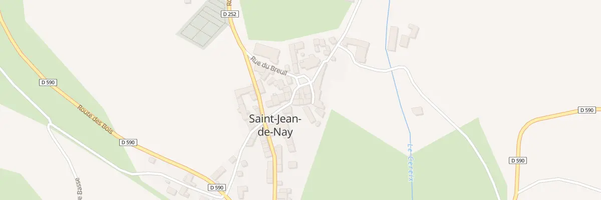 Plan du 5045 Le Bourg à Saint-Jean-de-Nay