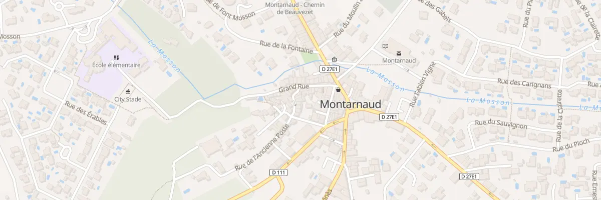 Plan du 9 Rue Montante à Montarnaud