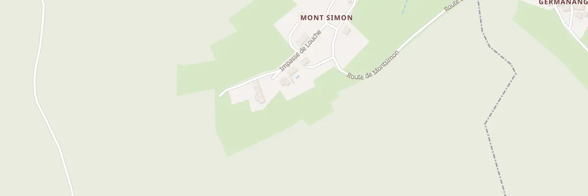 Plan du 5331 Mont Simon à Saint-Ferréol-des-Côtes