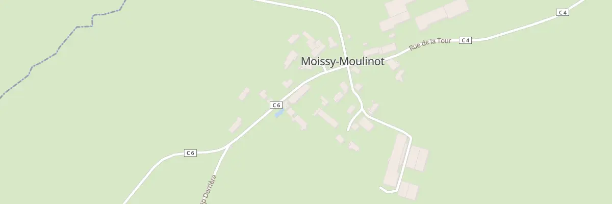 Plan du 26 Le Bourg à Moissy-Moulinot
