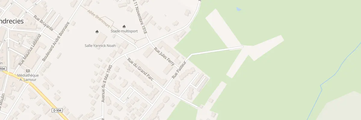 Plan du 23 Rue Jules Ferry à Landrecies