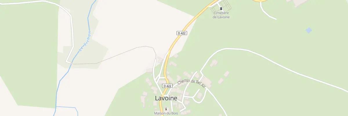 Plan du 5031 Le Bourg à Lavoine