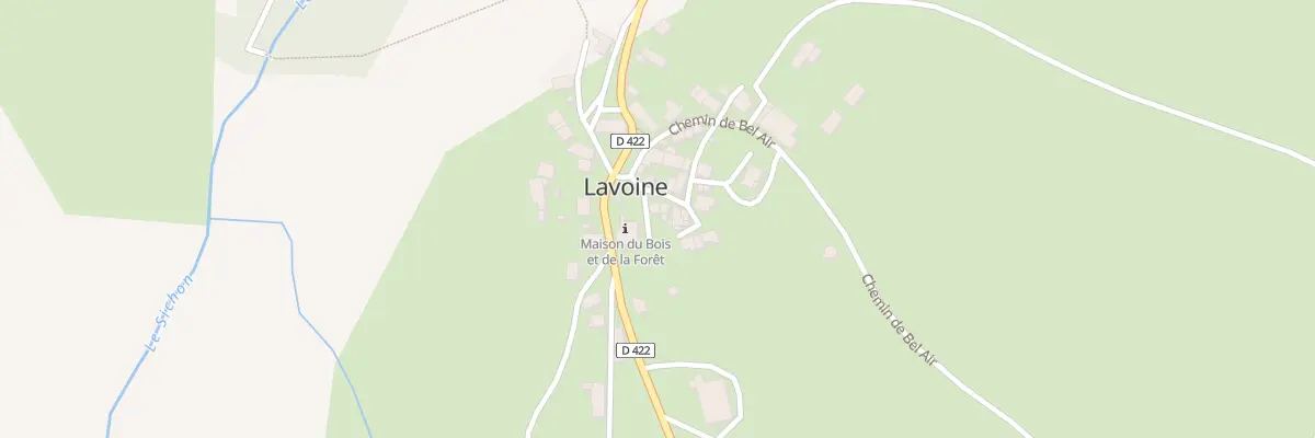 Plan du 5017 Le Bourg à Lavoine