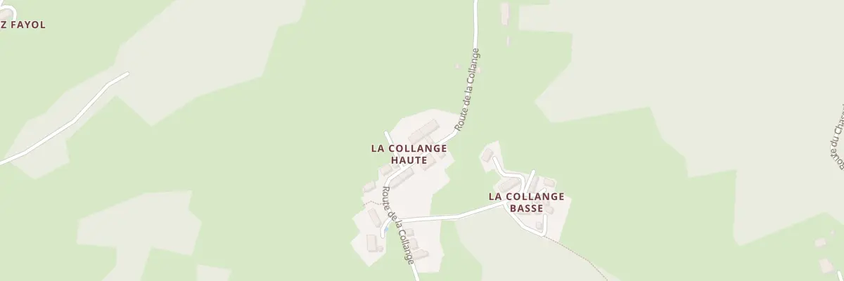 Plan du 5133 La Collange Haute à Bertignat