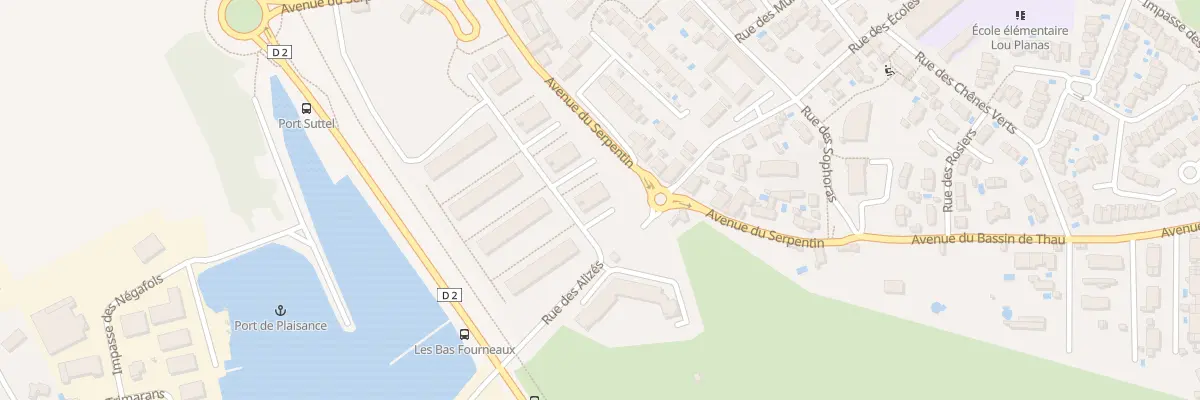 Plan du 4 Rue des Alizes à Balaruc-les-Bains