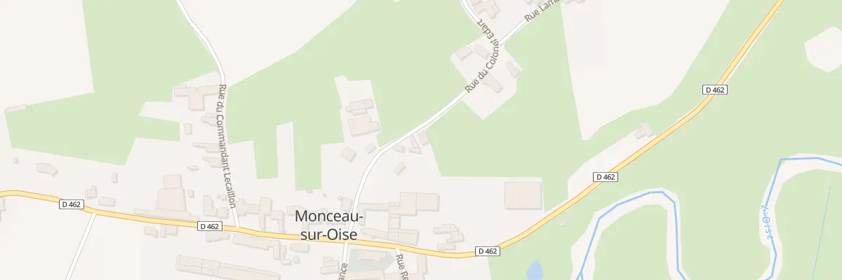 Plan du 4 Rue du Col Edart à Monceau-sur-Oise