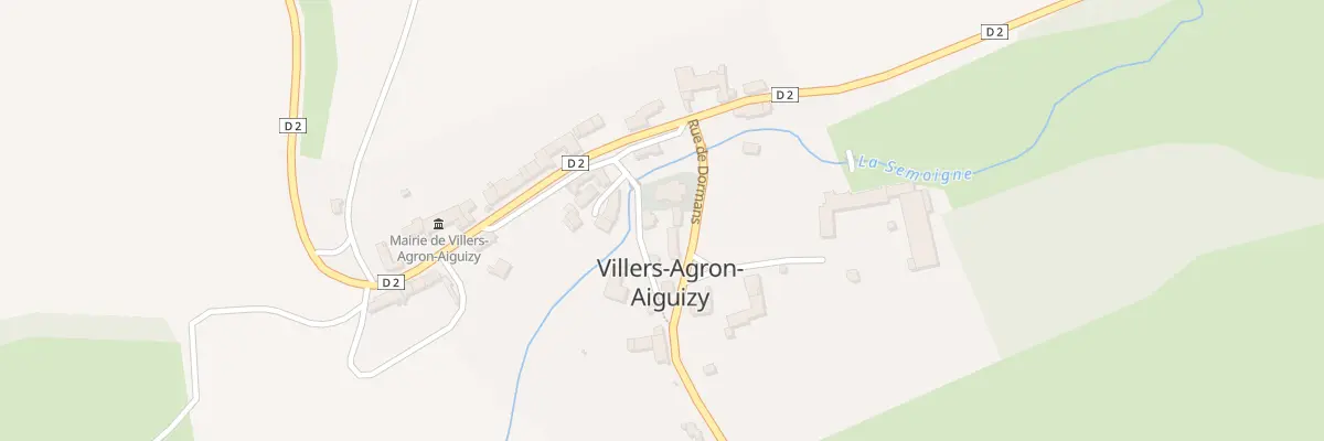 Plan du 1 Rue du Lavoir à Villers-Agron-Aiguizy