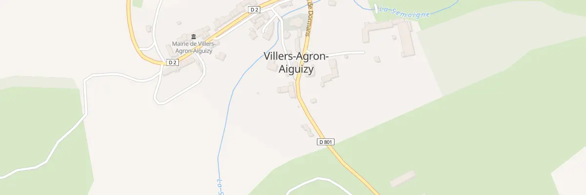 Plan du 2 Rue de Dormans à Villers-Agron-Aiguizy