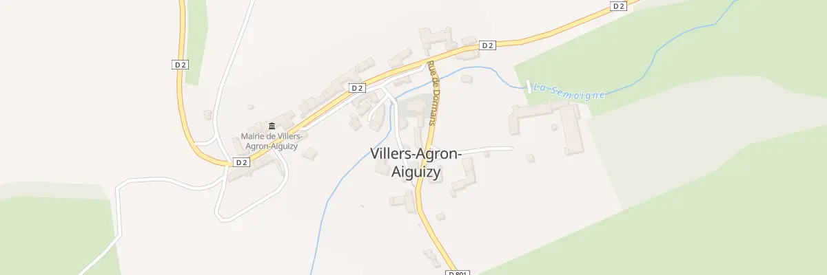 Plan du 3 Rue du Lavoir à Villers-Agron-Aiguizy