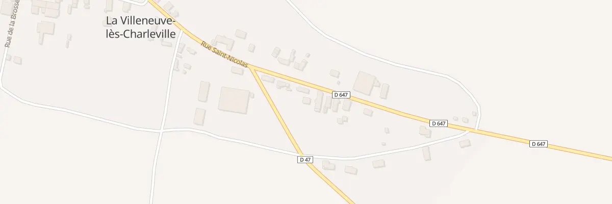 Plan du 8 Rue des Louvieres à La Villeneuve-lès-Charleville