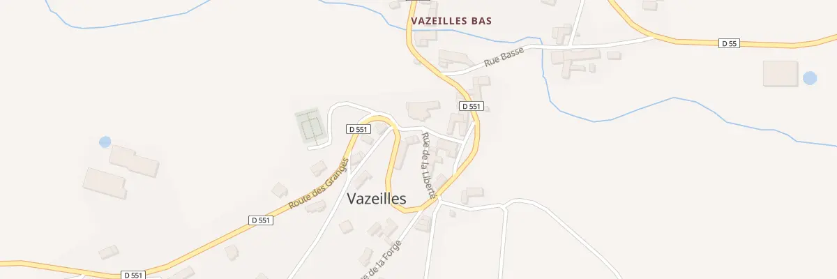 Plan du 5 Rue de l’Église à Vazeilles-Limandre