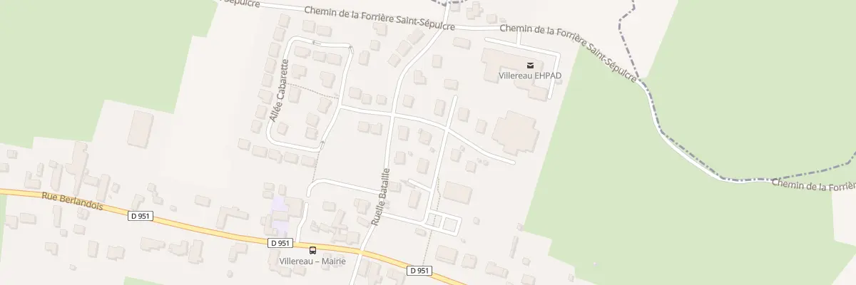 Plan du 8 Allee des Tilleuls à Villereau