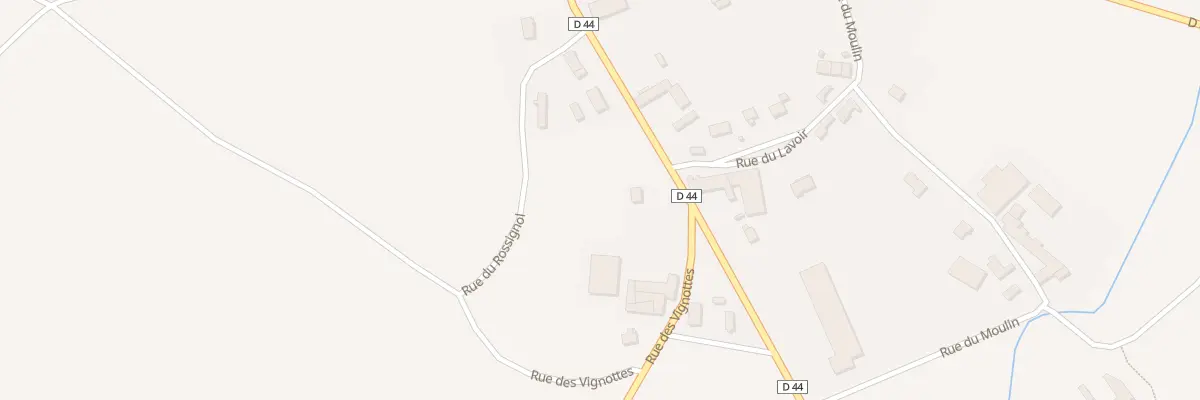 Plan du 14 Rue Haute des Meuliers à Corfélix