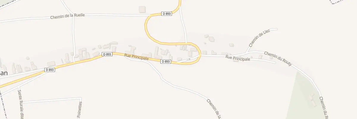 Plan du 13 Rue Principale à Pargnan