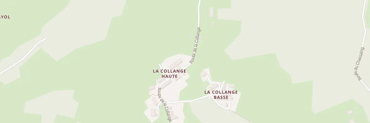 Plan du 5134 La Collange Haute à Bertignat