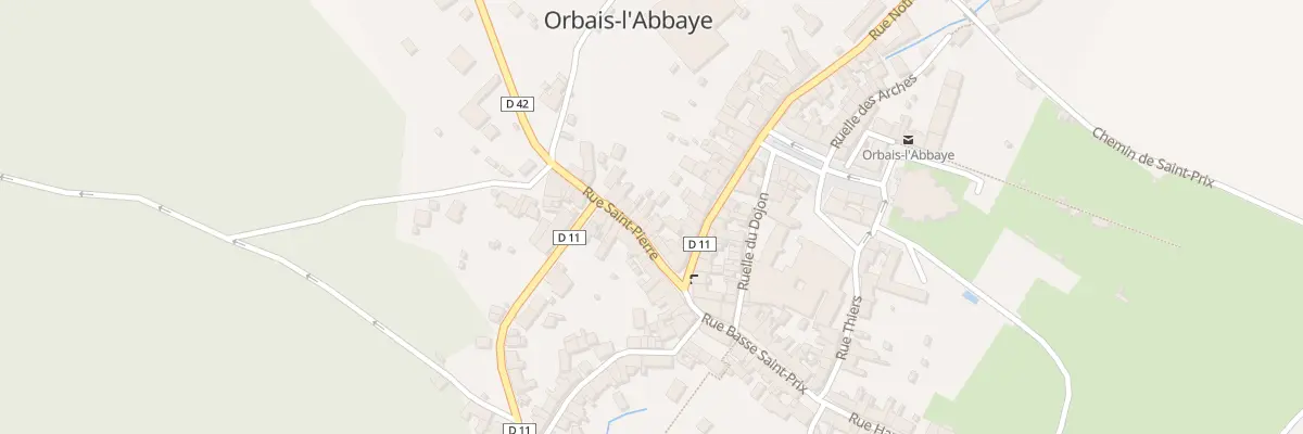 Plan du 8 Rue Saint Pierre à Orbais-l’Abbaye