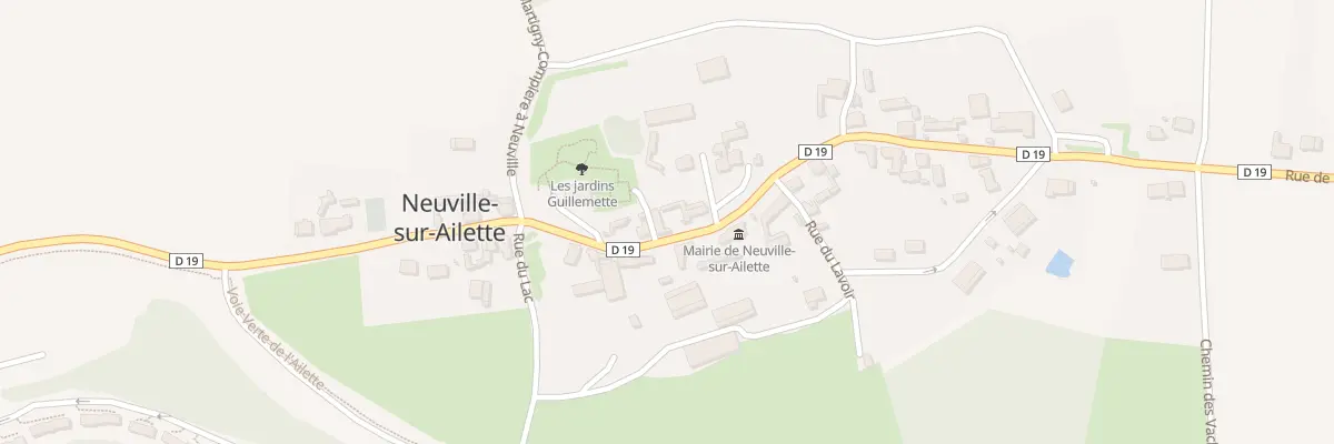 Plan du 14 Rue de la Vallée à Neuville-sur-Ailette