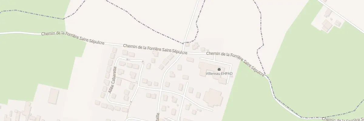 Plan du 11 Rle Bataille à Villereau