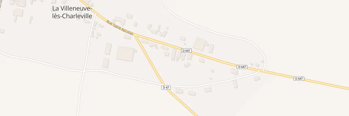 Plan du 10 Rue des Louvieres à La Villeneuve-lès-Charleville