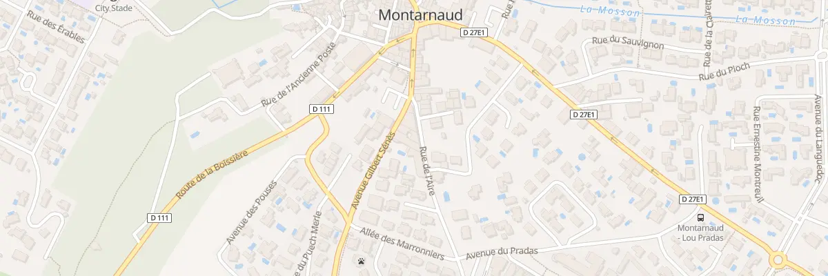 Plan du 6 Rue de l’Aire à Montarnaud