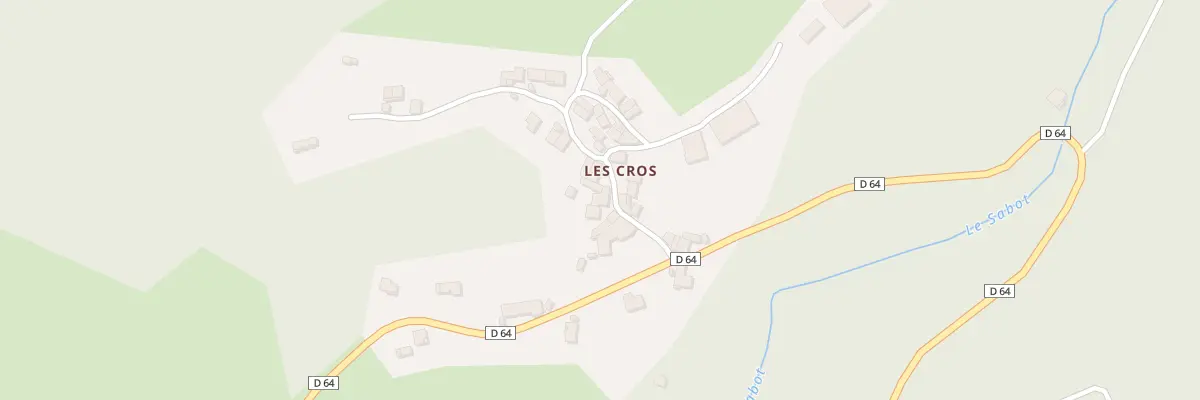Plan du 5248 Les Cros à Arconsat