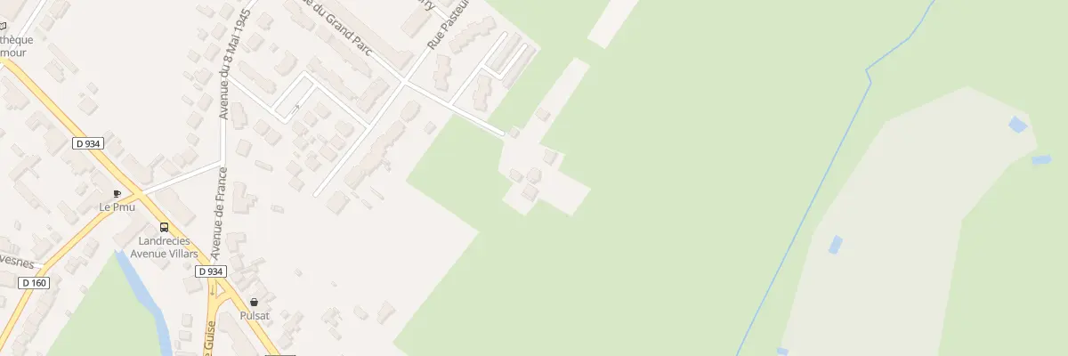 Plan du 22 Rue de l’Europe à Landrecies