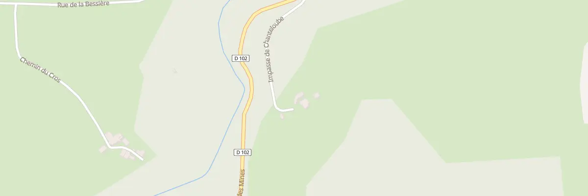 Plan du 5070 Chanteloube à La Renaudie
