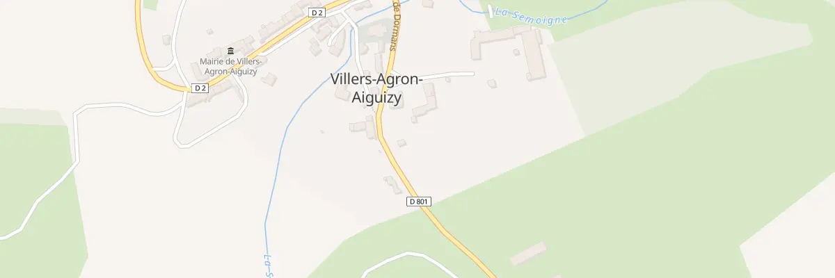 Plan du 3 Rue de Dormans à Villers-Agron-Aiguizy