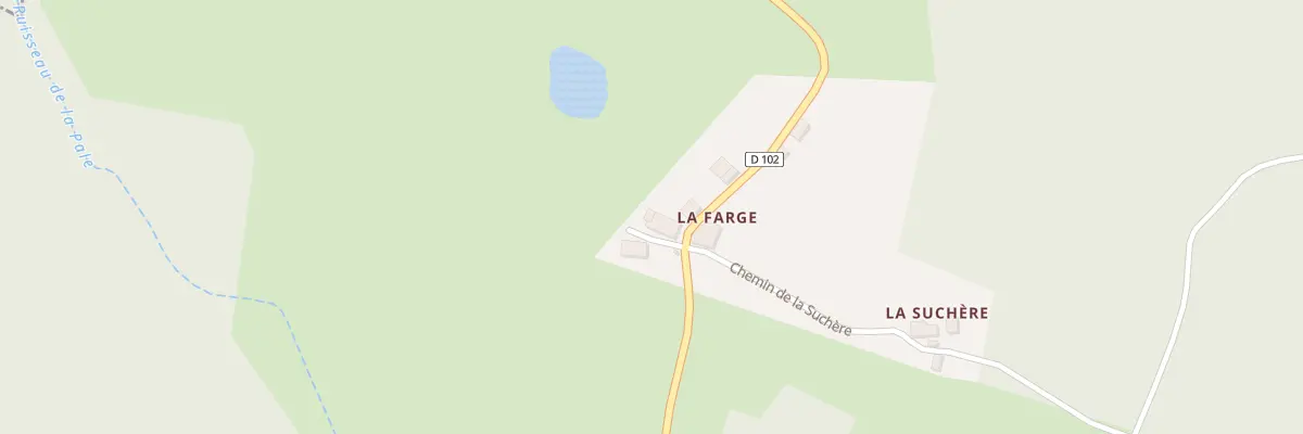 Plan du 5013 La Farge à La Renaudie